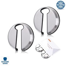 2-Pack Stainless Steel Wine Foil Cutter Set - Effortless Bottle Opening for W...