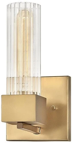 Hinkley Xander 10" High Heritage Brass Wall Sconce - Picture 1 of 6