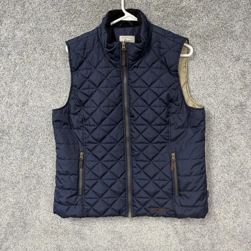 GH Bass & Co Vest XL Quilted Coastal Full Zip Nautical Outdoor Chic Gorpcore - product listing photo
