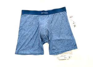 32 Degrees - Men's  Size M  Speckled Blue Indigo  Active Polyester Boxer Briefs