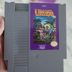 Nintendo NES ULTIMA EXODUS Near Mint CIB Complete