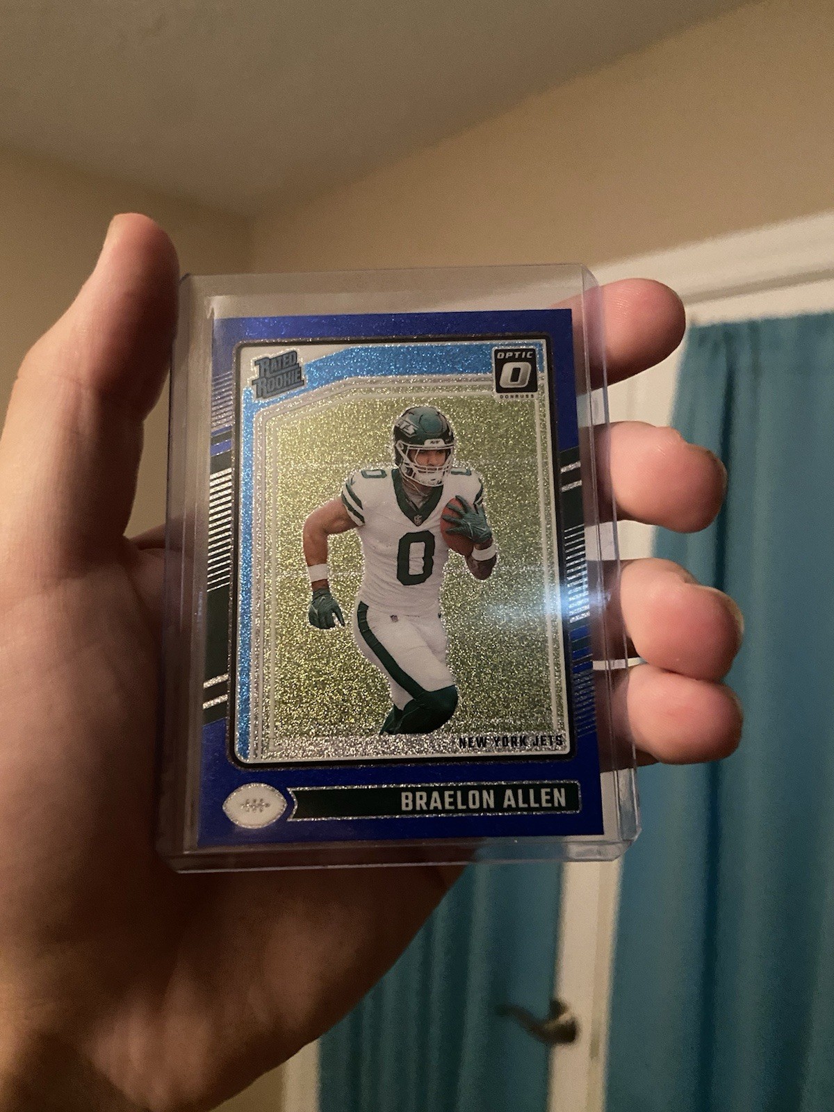 2024 Panini Donruss Optic - Rated Rookie Braelon Allen #211 Blue Glitter (RC)