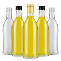 5X Glasflaschen Iskra 250 Ml Flasche FüR Alkohol Saft Wein LiköRe Zestaw