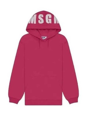 MSGM Hoodie mit Logo-Print 133039859