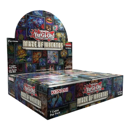 YuGiOh! Maze of Muertos Booster Box (24 Packs)