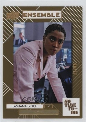 2025 James Bond No Time To Die Ensemble Gold /77 Lashana Lynch as Nomi #E-12 6o2