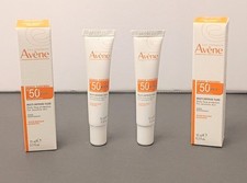 2pc Lot Avene Mineral Sunscreen SPF50 Sensitive Skin .3oz Exp 05/26 Travel Size