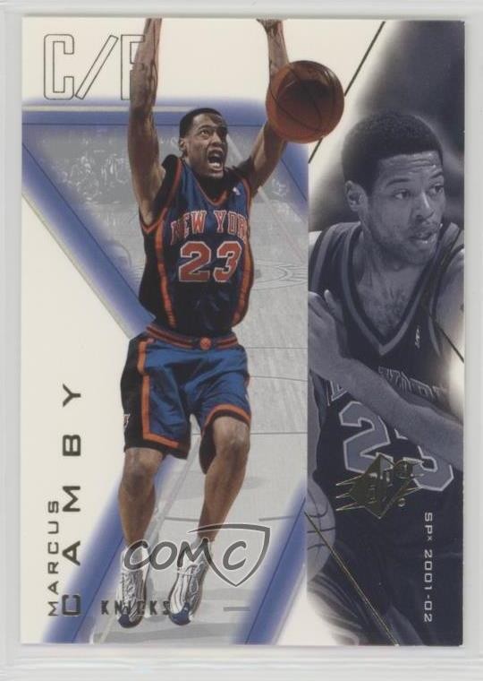 2001-02 SPx Marcus Camby #60 3o2