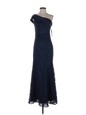 NWT Eliza J Women Blue Cocktail Dress 2