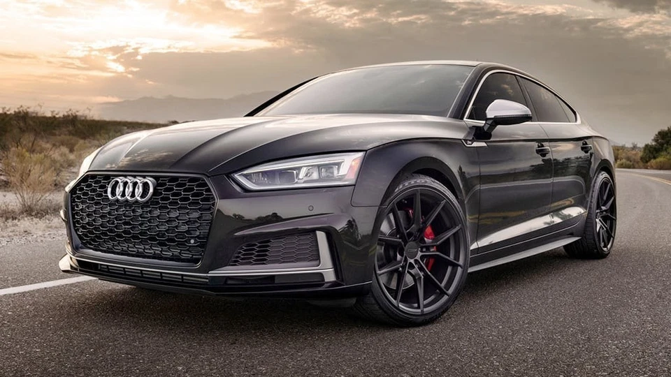 19x8" TSW Wheels Neptune Semi Gloss Black Rotary Forged Rims (S03) Foto 2 de 4