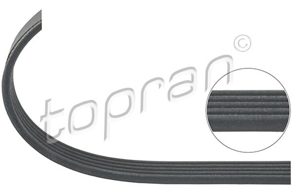 Keilrippenriemen Topran 701 191 FüR Renault X70 Nissan Opel Movano Bus DTI UD0 2-image