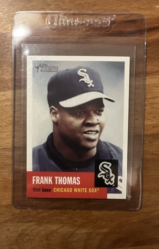 Frank Thomas #145 2002 Topps Heritage card