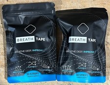 BREATH Tape Mouth Tape that's Hypoallergenic , Medical Grade, Cotton LOT OF 2