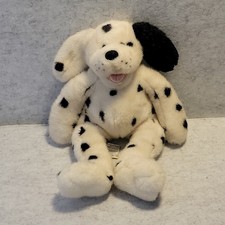 Build-A-Bear Workshop Vintage Floppy Dalmatian Dog Plush Open Mouth Retired
