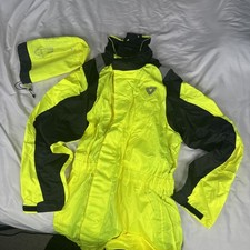 REV'IT! Traje de lluvia Pacific H2O mono para motocicleta talla XL neón (con bolsa)