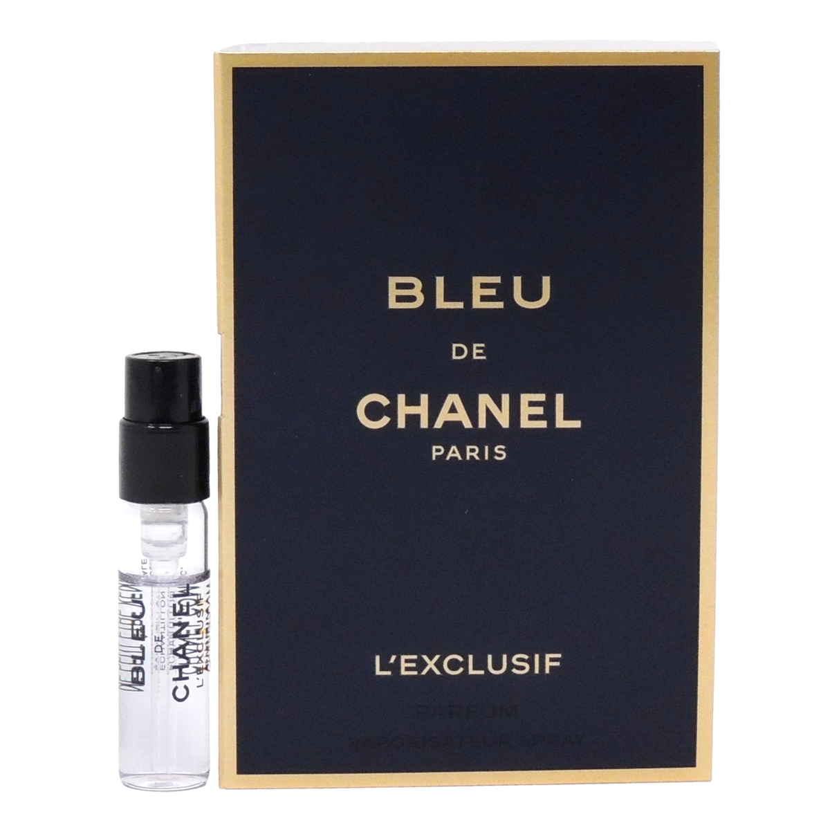 CHANEL BLEU DE CHANEL L'EXCLUSIF 1.5ml .05fl oz x 1 COLOGNE SPRAY