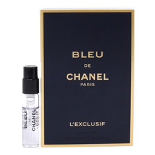 CHANEL BLEU DE CHANEL L'EXCLUSIF 1.5ml .05fl oz x 1 COLOGNE SPRAY SAMPLE VIAL