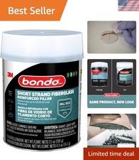 3M Bondo Short Strand Filler 21oz  Hardener  Fiberglass, Waterproof Repair