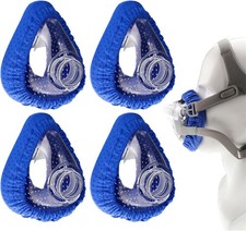 Mask Liners 4-Pack Soft CPAP' Masks Cushion Reusable Full Face Mask Cushions Com
