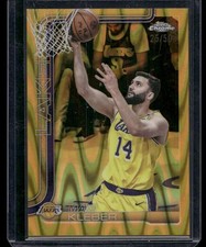 2025-26 Topps Chrome #157 Maxi Kleber Gold RayWave Refractor #/50