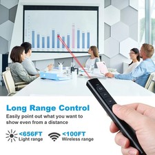 Wireless Presenter Remote, Presentation Clicker with Hyperlink  USB GX60