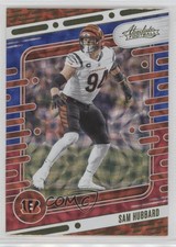 2024 Panini Absolute Red White & Blue Kaleidoscope Sam Hubbard #21 09br