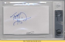 BAS Authenticated Auto Index Cards Tom Heinsohn BGS Authentic Auto HOF READ 4f5