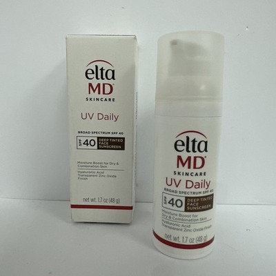 Elta MD UV Daily DEEP TINTED Broad Spectrum SPF40 Moisturizing Facial Exp 04/26