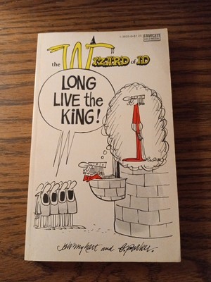 1975 THE WIZARD OF ID Long Live King by Johnny Hart Fawcett Paperback