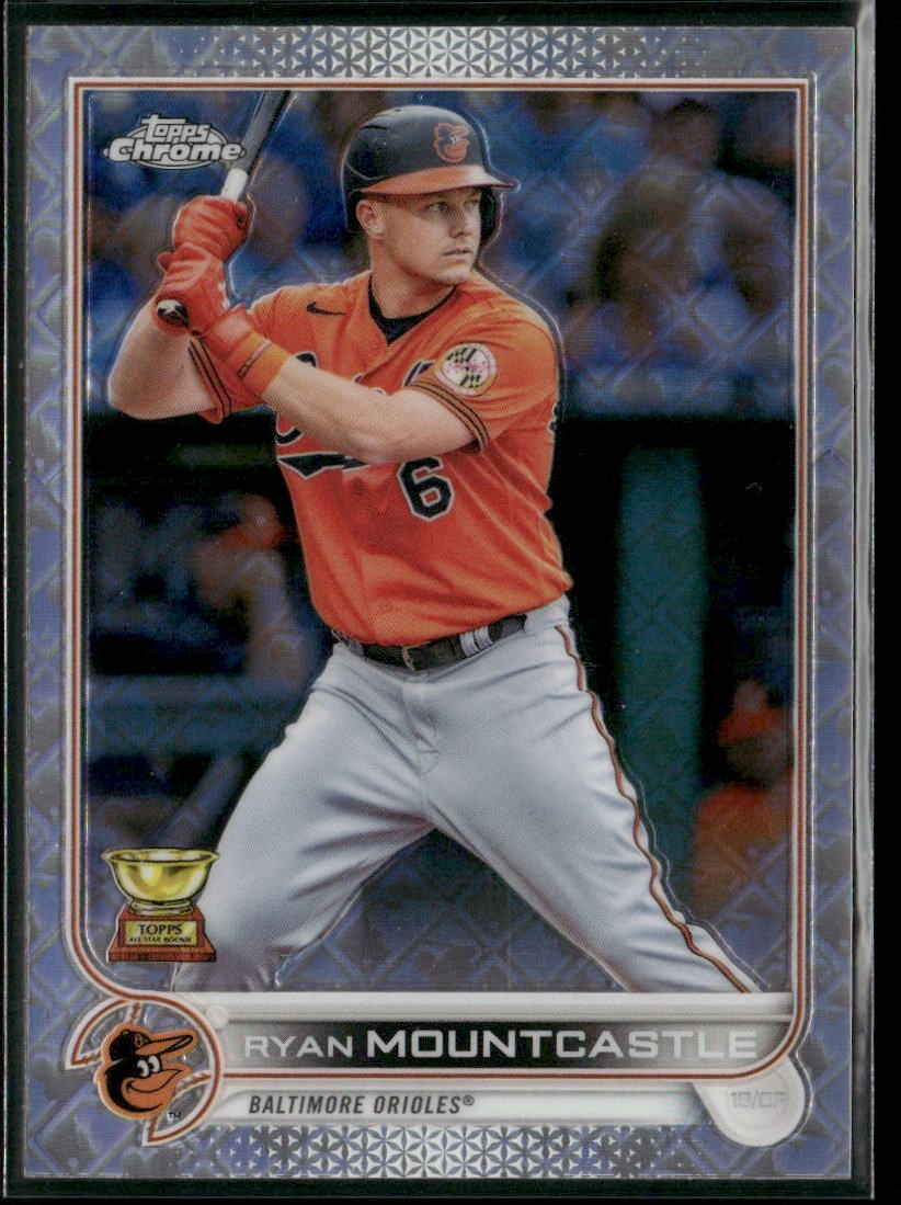 2022 Topps Chrome Logofractor Edition #41 Ryan Mountcastle