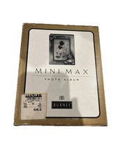 Mini Max Photo Album By Burnes Of Boston 4 6,old Stock Baby