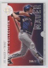 2008 Ultimate Collection 299/350 Joe Mauer #89 HOF t3o