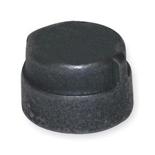 Cap Cap, 1-1/4" Pipe, Fnpt, Malleable Iron, 300, 1Lbz9