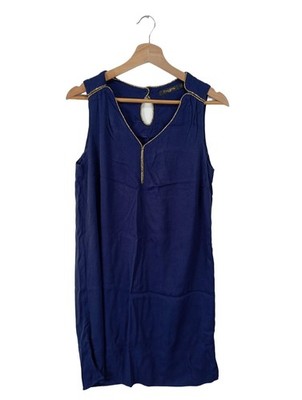GRACE & MILA Tunikakleid Damen Kleid Gr. DE 38 blau Casual-Look