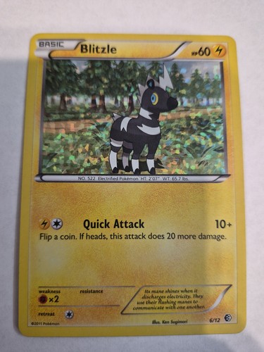 Blitzle 006/012 McDonald's 2011 Holo