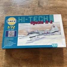 IIjusin IL-2 Sturmovik with Skis (1/72 Smer 0889) RARE / NEW IN BOX