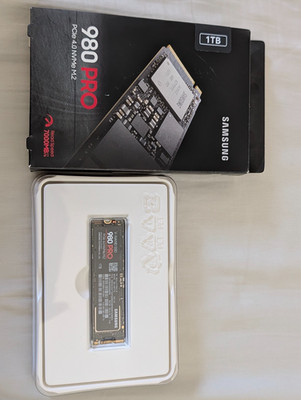 Samsung 980 PRO 1TB PCIe 4.0 NVMe M.2 2280 SSD MZ-V8P1T0 New