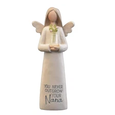 CWI Gifts Nana Resin Angel with Vase