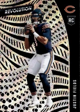 2021 Panini Chronicles - Revolution Justin Fields #REV-4 (RC) 