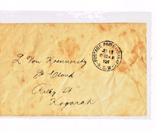 1907 Postage Paid cover Sydney HAYMARKET to Kogarah