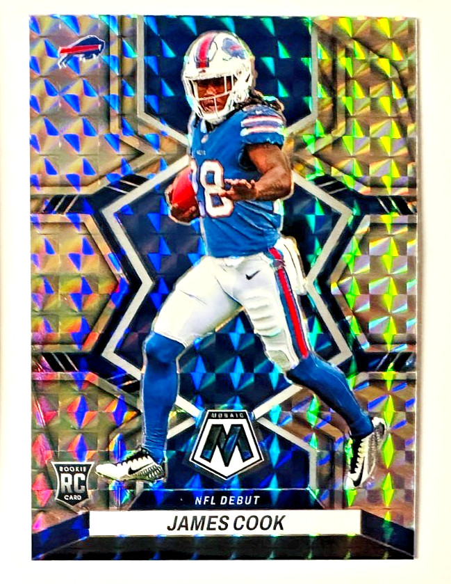 James Cook Panini Mosaic #285 Silver