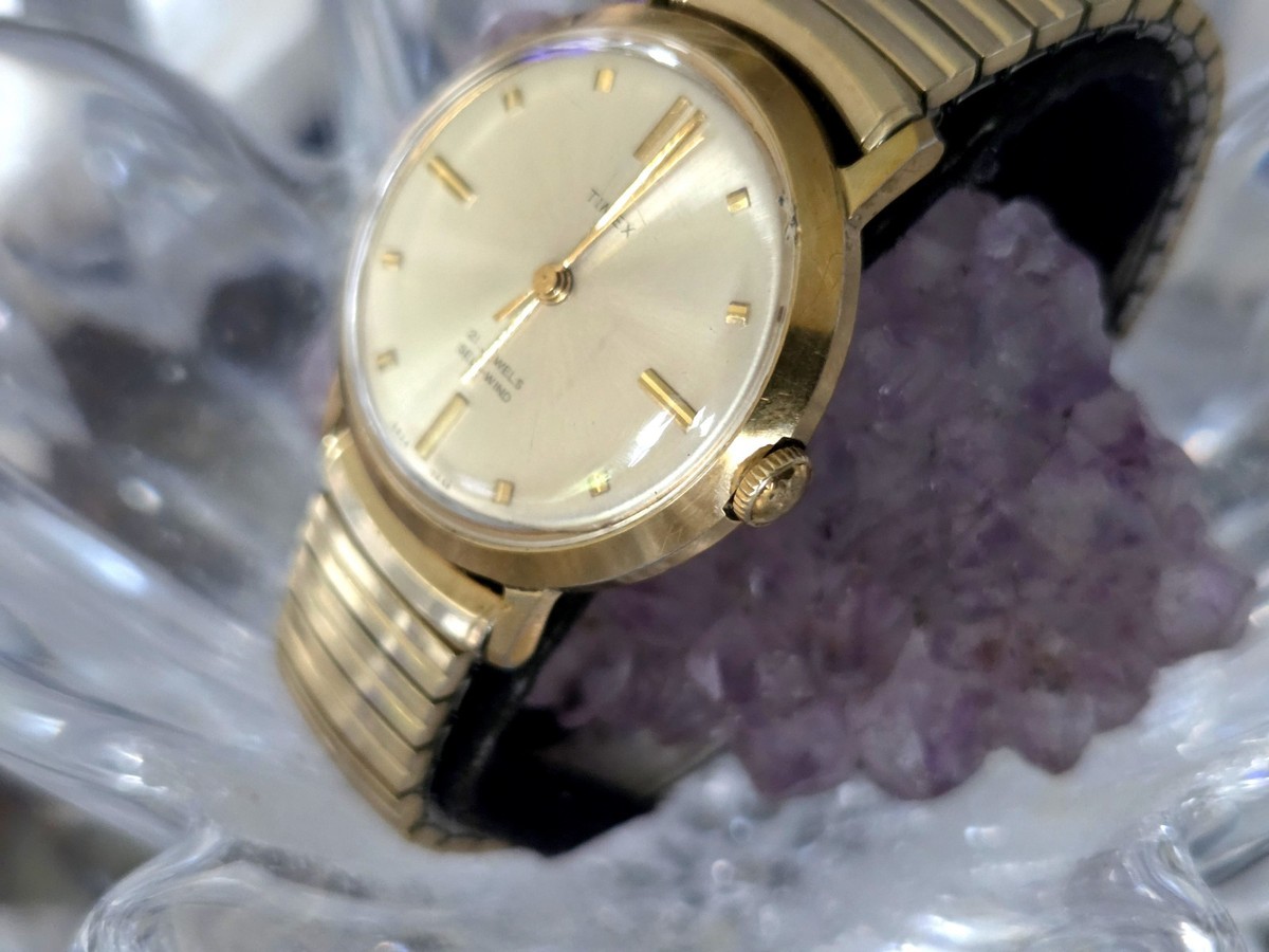 Vintage 1968 Timex 21 Jewel Automatic Men's Wristwatch | eBay