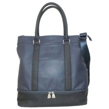 Borsa a tracolla Le coq sportif golf doppio strato Boston blu navy usata autentica