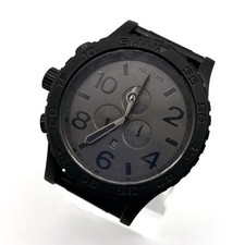 Nixon 51-30 CHRONO Big Face Watch All Black Good Condition