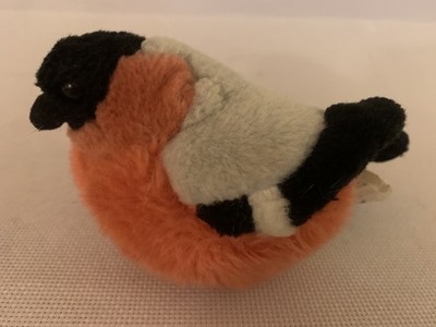 K&M Gimpel Vogel weiches Plüschtier 4 Zoll mit Sound Wild Republic 2012 