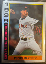 2025 Topps Heritage Holographic Foil Through The Years Pedro Martinez #TTY-14