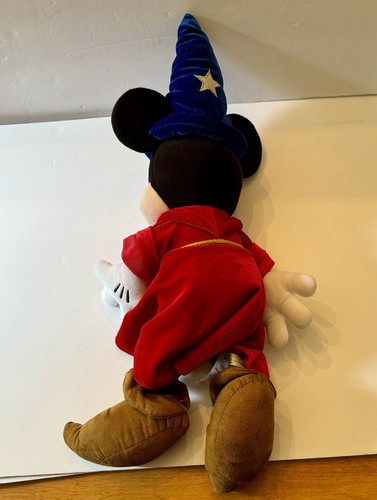 Disney Offical Fantasia Mickey Zauberer Zauberer Plüschtier 22 Zoll groß - Bild 2 von 4
