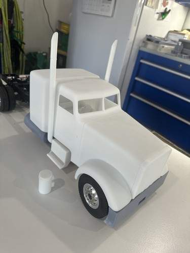 ricambi carrozzeria camion rc tamiya 1/14 Kenworth 1:14 T800 W900 T-680 Lesu Lowboy Wedico