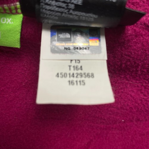 The North Face Denali Womens Large Softshell Jacket Pink Fuchsia Fleece Pockets - Picture 8 of 15