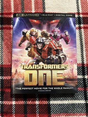 Transformers One (4K+Blu-ray) w/PROTECTIVE SLEEVE - Like New